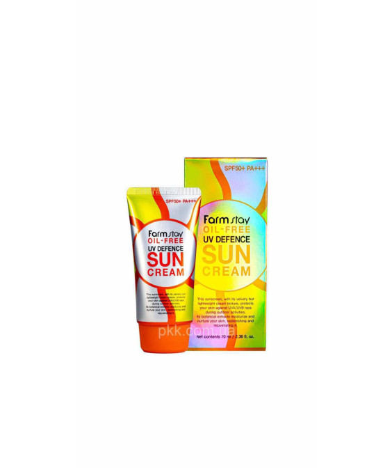 FARM STAY OIL-FREE UV DEFENCE SUN CREAM СЛЪНЦЕЗАЩИТЕН КРЕМ С UV ЗАЩИТА ПРОТИВ БРЧКИ