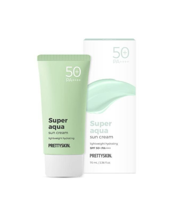 PRETTYSKIN SUPER AQUA SUN CREAM Супер  аква слънцезащитен крем SPF 50 + PA++++