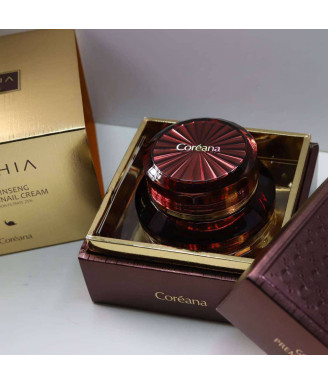 ORTIA GOLD GINSENG PREMUM SNAIL GREAM Луксозен крем от охлюви против бръчки 