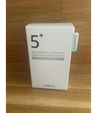 Numbuzin No.5+ Glutathione Vitamin Concentrated Serum – Серум с глутатион и витамини за сияйна и изравнена кожа