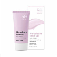 PRETTYSKIN NO-SEBUM TONE UP SUN CREAM СЛЪНЦЕЗАЩИТЕН КРЕМ,ПРЕДНАЗНАЧЕН ДА КОНТРОЛИРА ОМАЗНЯВАНЕТО
