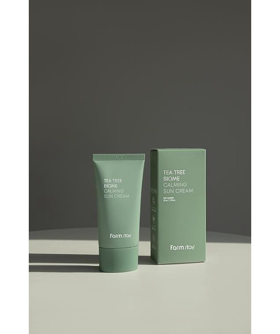 TEA TREE BIOME CALMING SUN CREAM Слънцезащитен ,успокояващ и хидратиращ крем 