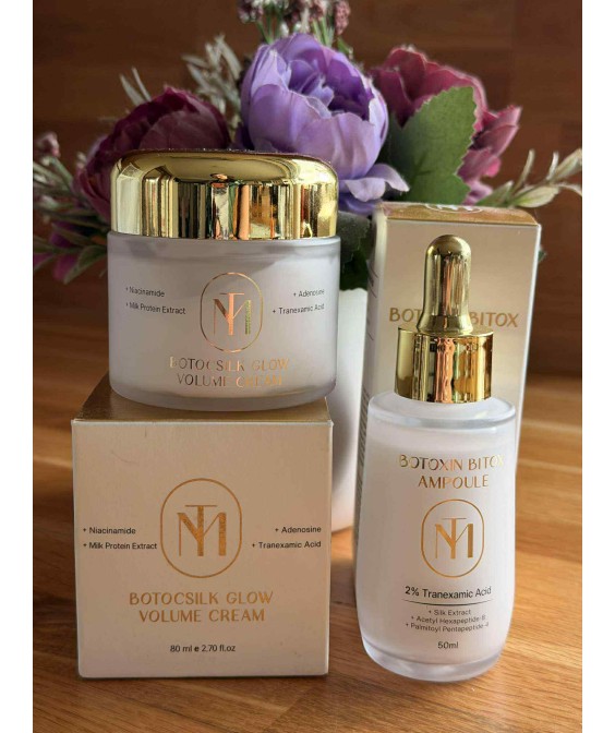 BOTOCSILK GLOW VOLUME CREAM -80 ml BOTOXIN BITOX AMPOULE – 50 ml (Serum) BOTOCSILK GLOW VOLUME CREAM -80 ml BOTOXIN BITOX AMPOULE – 50 ml (Serum)