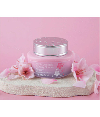 HYALURONIC ACID & CHERRY BLOSSOM Ежедневна грижа за сияйна кожа против бръчки