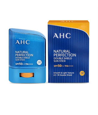 Хидратиращ слънцезащитен балсам-стик SPF50 AHC Natural Perfection Double Shield Sun Stick SPF50+
