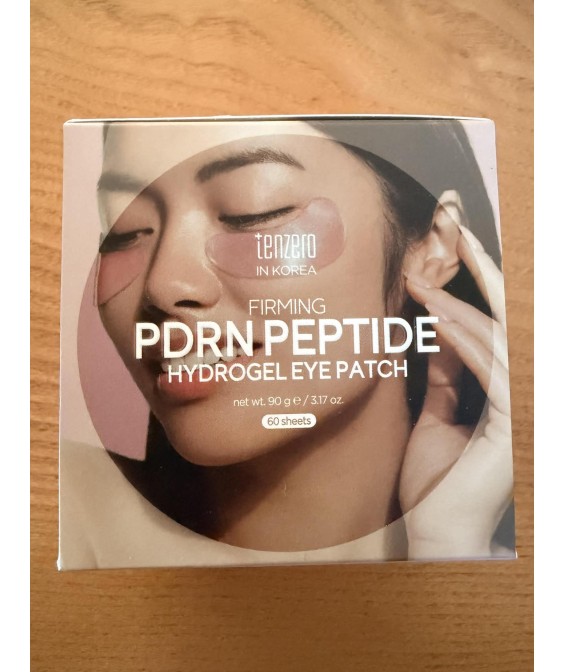 Tenzero in Korea – Firming PDRN Peptide Hydrogel Eye Patch  Стягащи хидрогел пачове за околоочен контур с PDRN и пептиди