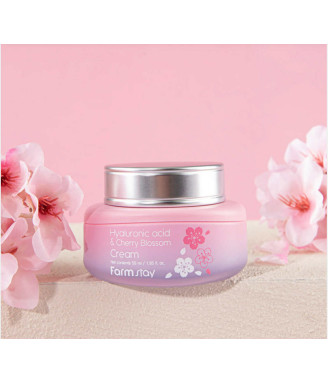 HYALURONIC ACID & CHERRY BLOSSOM Ежедневна грижа за сияйна кожа против бръчки
