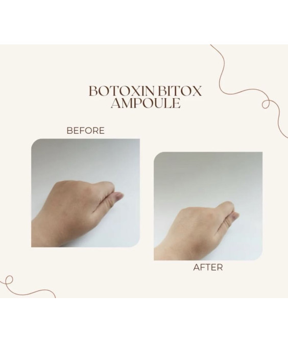 BOTOXIN bitox ampoule подхранваща и хидратираща ампула против петна и бръчки
