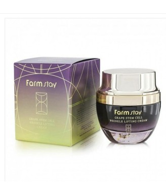 Farmstay – Grape Stem Cell Wrinkle Lifting Cream (50 ml)  Корейски anti-age крем за лифтинг, стягане и изглаждане на бръчки