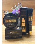 Bergamo 24K Luxury Gold Eye Care Set (Пачове + Серум)